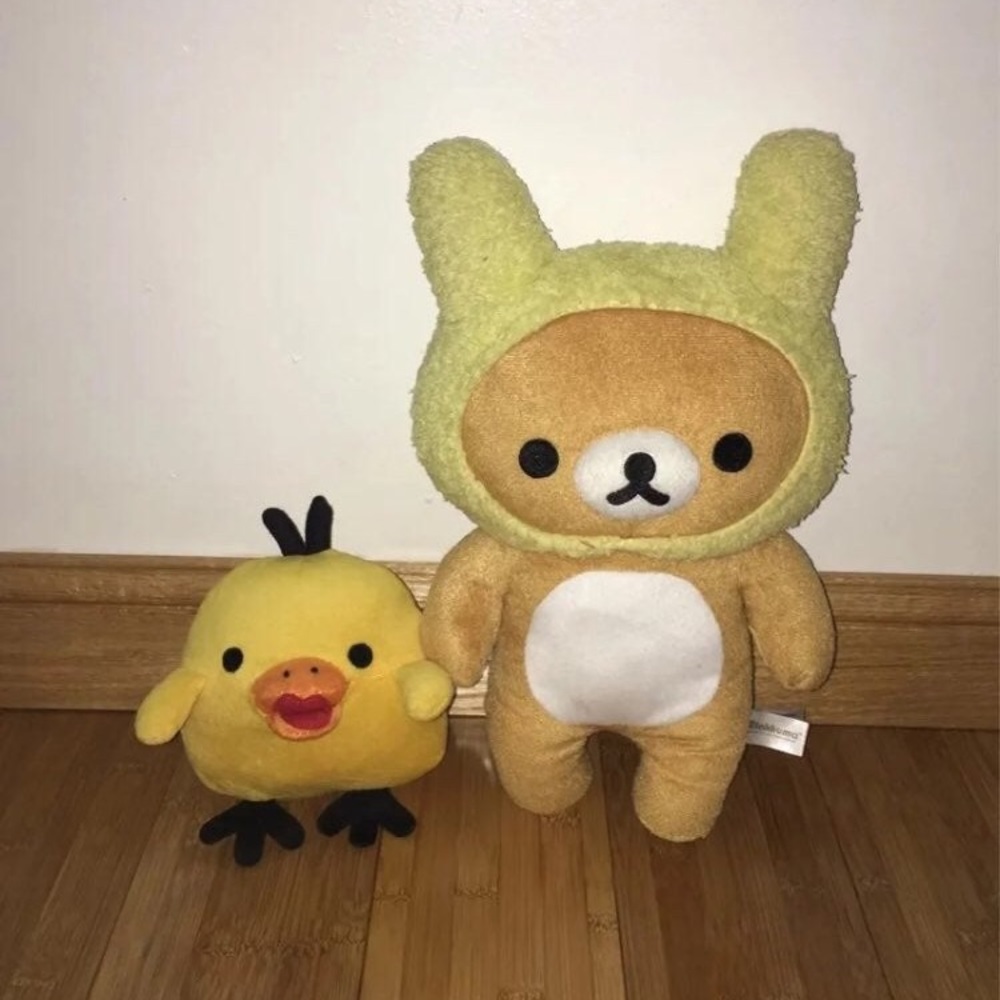Rilakkuma and Kiiroitori Plush Bundle